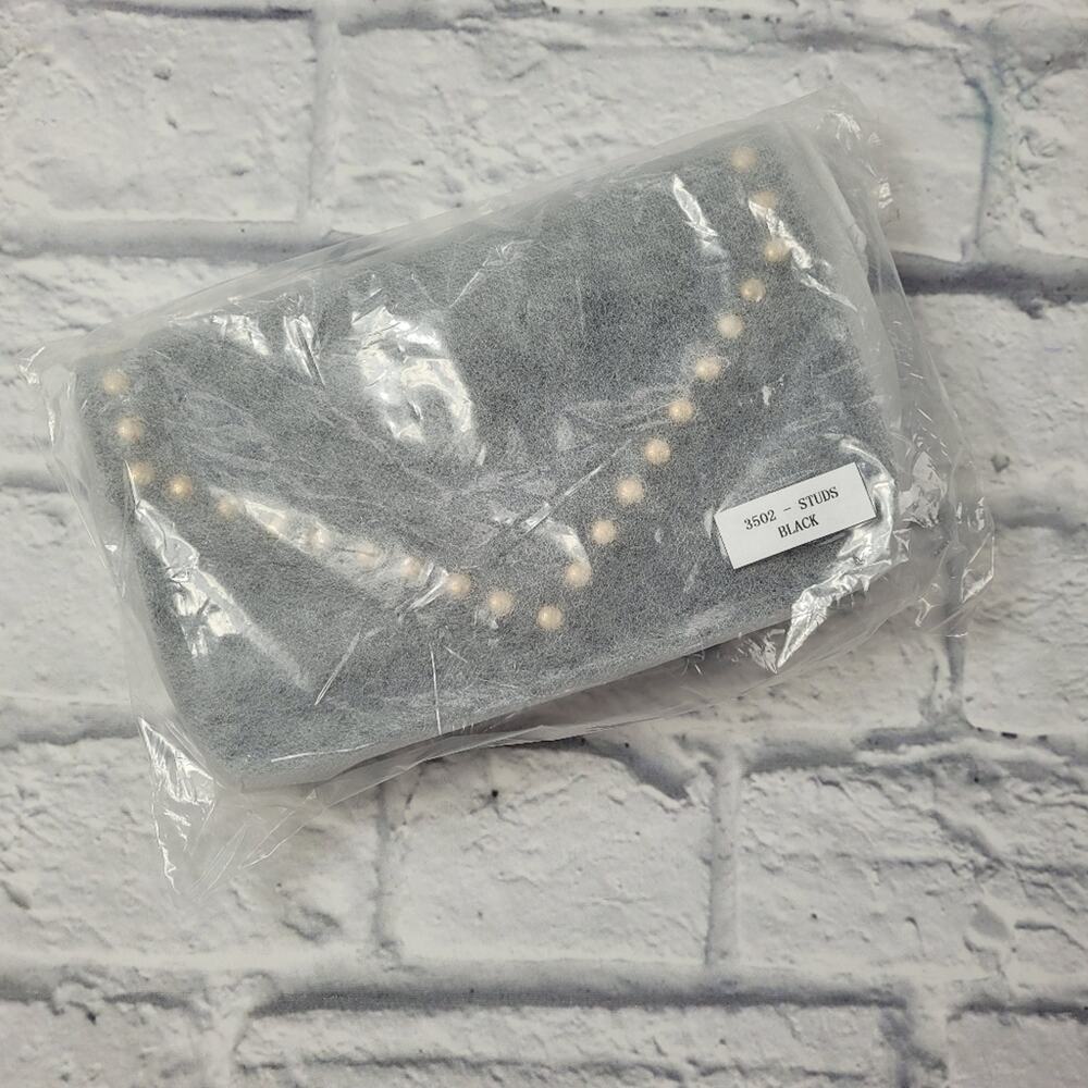 btb Los Angeles Lisa Studded Black Crossbody - Picture 15 of 16